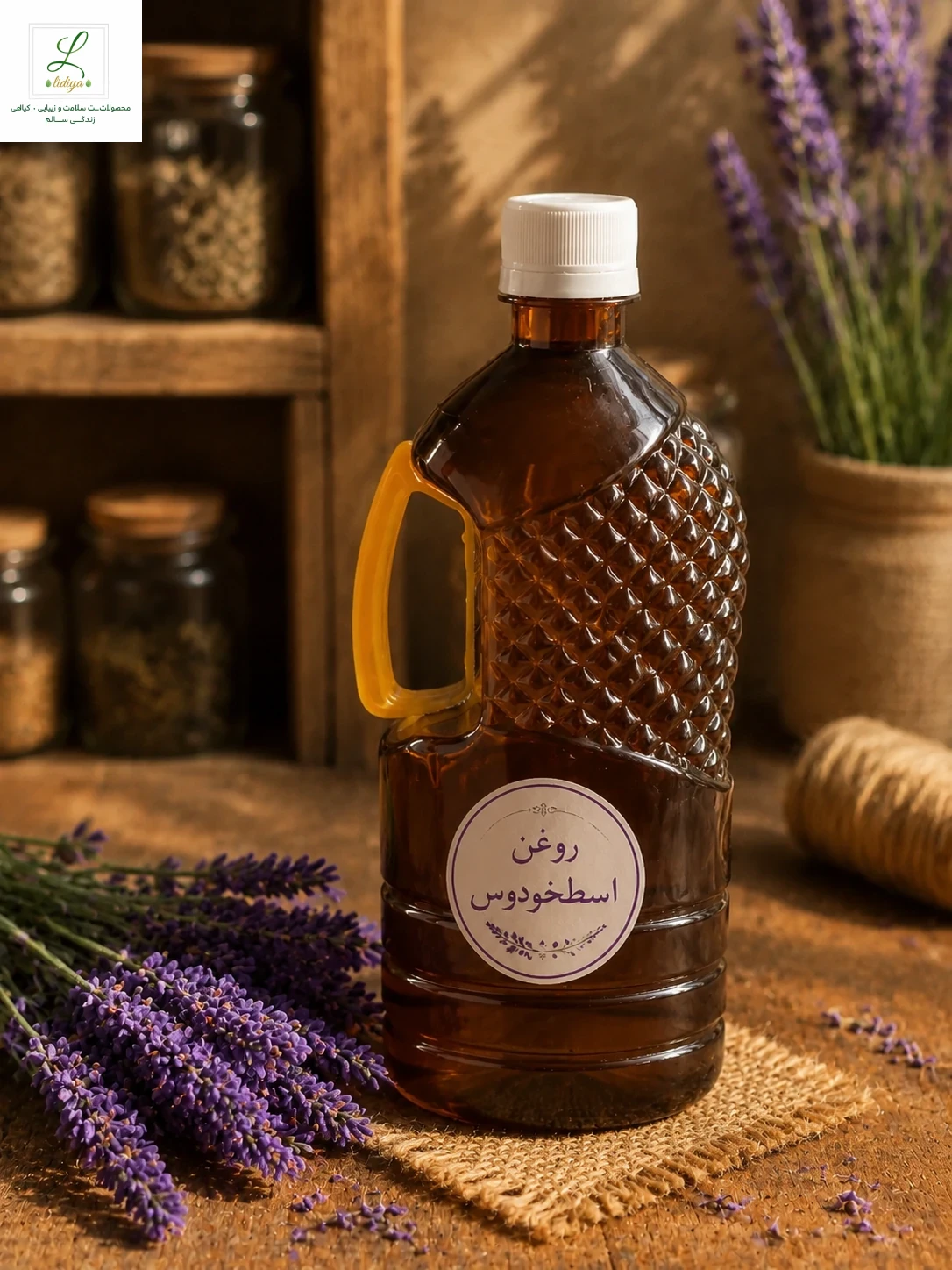 روغن اسطوخودوس مرغوب ( نیم  لیتری )